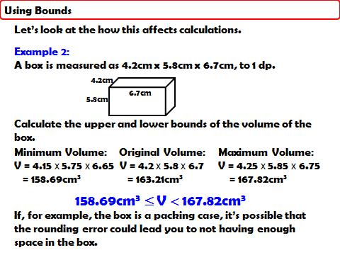 Problem solving with Upper & Lower Bounds