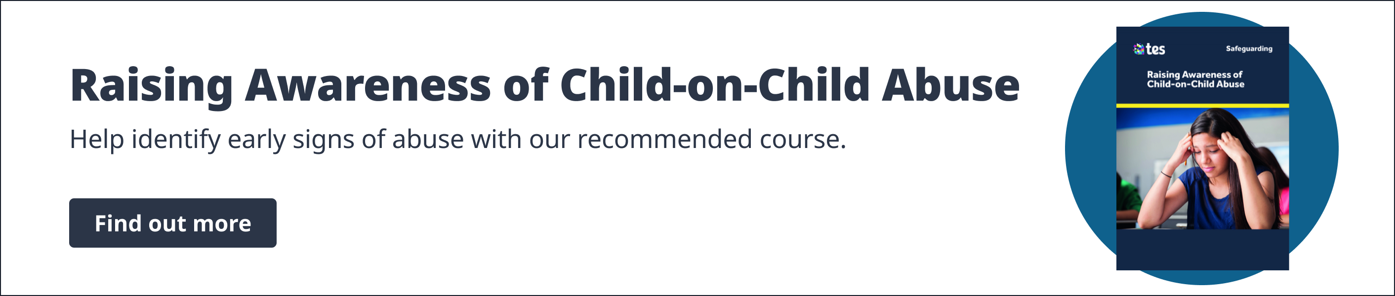 Raising Awareness of Child-on-Child Abuse blog banner