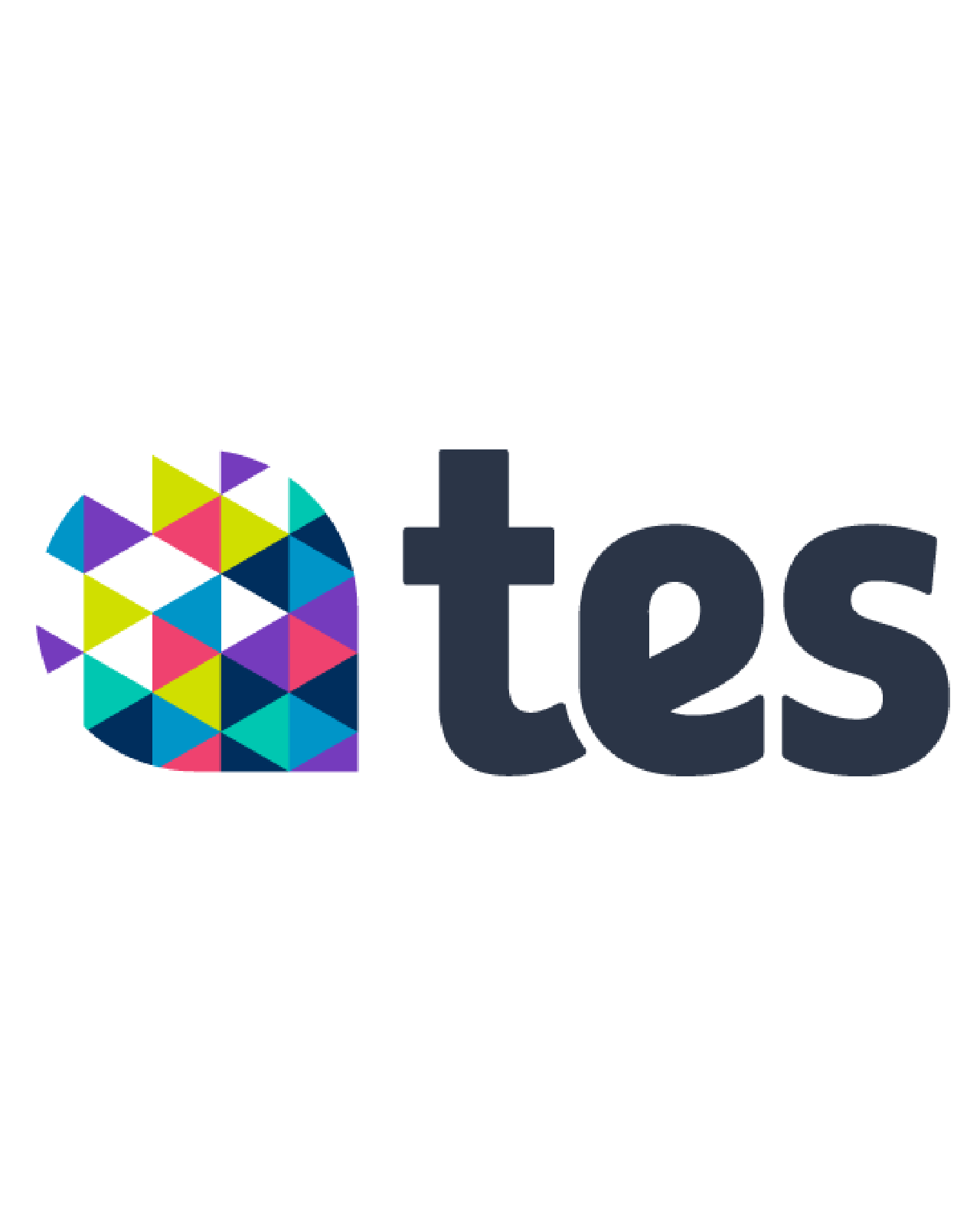 Tes logo portrait